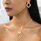 💫 LIMITED-TIME 50% OFF! ✨ Modern Geometric Jewelry Set – Gold-Plated, Lightweight, Chic 🔶