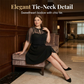 Women's Plus-Size A-Line Cape Dress