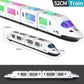🚄 50% OFF NOW! 🎵 Electric Bullet Train Toy – Light-Up, Bump & Go with Music – Interactive Lights & Sounds – Smart Obstacle Navigation ✨