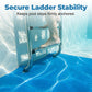 🏊‍♂️ Anti-Slip Pool Ladder Mat - Safe entry and exit, fits most pool ladders 🪜