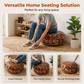 🎁2026 New Arrivals 🔥 50% OFF 🛋️ Multifunctional Storage Ottoman Pouf – Hidden Storage, Comfortable Seating & Faux Leather Finish ✨