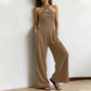 📢📢40% OFF !! ⏰Elegant Criss-Cross Halter Neck Jumpsuit