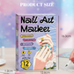 ✍️💖 Dual-Tip Nail Art Pen Set – Draw Like a Pro | Waterproof & Quick Dry 💧💨 | 12+ Colors 🌈