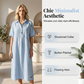 ☀️Women's Casual Linen Blend Shirt Dress – Effortless Style For Sunny Days✨