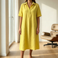☀️Women's Casual Linen Blend Shirt Dress – Effortless Style For Sunny Days✨