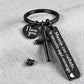 ⏳Time-Limited Special⏰Stainless Steel Cross Keychain – ‘Drive Safe’ Blessing❤️🙏