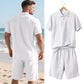 🌴Men's Casual Top & Shorts 2-Piece Set☀️