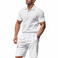 🌴Men's Casual Top & Shorts 2-Piece Set☀️