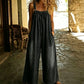 ❣️New Arrival👖Women's Casual Wide-Leg Denim Jumpsuit