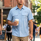 Men's Quick Dry Short Sleeve Workwear Shirt