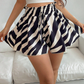 Women's High-Waist Flowy Shorts with Drawstring