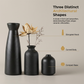 📢📢50% OFF !! ⏰Ceramic Vase Set of 3 Decorative Pieces