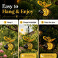🐝 Solar Powered Hanging Bee Garden Light