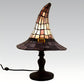 Enchanting Ambiance Stained Glass Witch Lamp