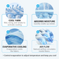🔥Special summer offer! Buy one, get one free!⚡Over 50,000 sold!❄️A cooling, anti-perspiration towel you can use anywhere, anytime! Reusable, soft, absorbent and cooling.