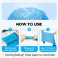 🔥Special summer offer! Buy one, get one free!⚡Over 50,000 sold!❄️A cooling, anti-perspiration towel you can use anywhere, anytime! Reusable, soft, absorbent and cooling.