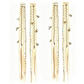 💇‍♀️ LIMITED-TIME 50% OFF! ✨ Maillard Style Pre-Braided Hair Extensions – Bohemian Braids, Metallic Accents, Festival Ready 🌸