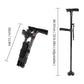 🦯 Multifunctional Folding Cane – Safe Steps, Day & Night ⏰