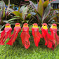 12PCS Artificial Feathered Birds with Clips