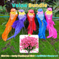 12PCS Artificial Feathered Birds with Clips