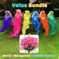 12PCS Artificial Feathered Birds with Clips