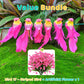 12PCS Artificial Feathered Birds with Clips