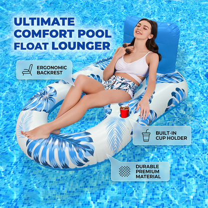 📢📢50% OFF !! ⏰Premium Inflatable Pool Float Lounger