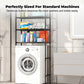 🧺No-Drill Over-Washer Storage Rack, Waterproof Rustproof Laundry & Bathroom Organizer Shelf for Space Saving