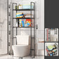 🧺No-Drill Over-Washer Storage Rack, Waterproof Rustproof Laundry & Bathroom Organizer Shelf for Space Saving
