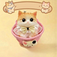 🐹 🐱 Squishy Cat Plush Toy – Soft Slow-Rebound Stress Relief Companion