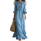 🎀 Viral Square Neck Swing Dress – Tummy-Hiding Magic ✨