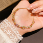 💎Retro Crossover Twisted Multicolor Zircon Adjustable Bracelet for Women