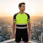🏃☀️🦺 50% OFF! Round-Neck Hi-Vis Top – Lightweight, visible, great for running.