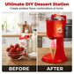 🥳2026 HOT SALE🍦🕹️ 50% OFF! Automatic Ice Cream Machine – 15‑min quick churn, 1.0L capacity. One‑touch dispensing. Homemade soft serve! 🍨✨