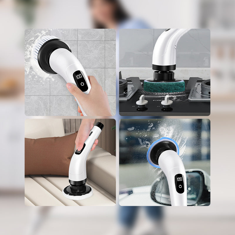 8-in-1 Electric Cleaning Brush Set
