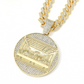 📢📢50% OFF !! ⏰Statement Cuban Pendant Chain Necklace