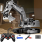 Heavy-Duty Alloy Remote Control Excavator Toy