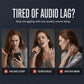 Bluetooth Karaoke Headset with Secure Collar Spring Clip