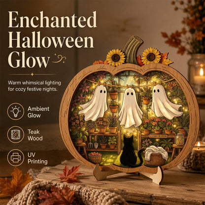👻🍂 50% OFF! 🎃Wooden Pumpkin Decor – Festive & rustic.