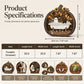 👻🍂 50% OFF! 🎃Wooden Pumpkin Decor – Festive & rustic.