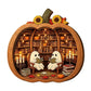 👻🍂 50% OFF! 🎃Wooden Pumpkin Decor – Festive & rustic.