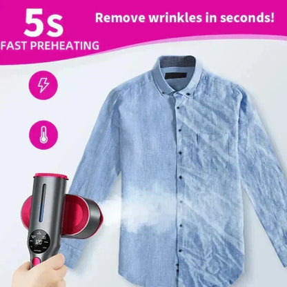 ⏰Limited Offer 50% OFF!🔥Portable Rotating Handheld Steam Iron