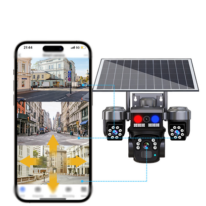 🎉 2026 Sale — Over 36,700 Sold!🔋 Solar‑Powered Wireless Security Camera