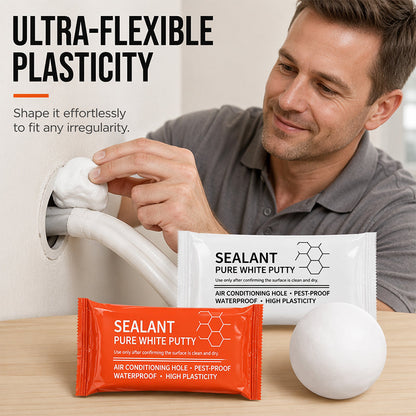📢📢50% OFF !! ⏰Waterproof Wall Hole Sealing Clay for Air Conditioner Pipes