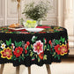 🪡🌟 50% OFF! ✨Scalloped Edge Tablecloth – Elegant & detailed.
