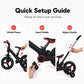 🎉 LIMITED TIME 50% OFF! 🚲 2-in-1 Convertible Kids' Tricycle and Balance Bike with Parent Push Handle – Grows with Your Child 🛴