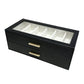 📢📢50% OFF !! ⏰2-Tier Sunglasses Organizer Box with Transparent Glass Top Display