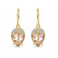 🎉 2026 Sale — Over 19000 Sold!💞 Rosebud C‑Shaped Hoop Earrings‑Sparkling 🌹