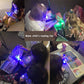 🎃 Mini Colorful LED Finger Lights – Party Glow Finger Flashlights with Elastic Band