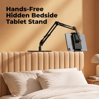 🎁2026 New Arrivals 50% OFF💥Watch in Bed, Hands-Free – Magnetic Tablet Stand with Hidden Mattress Base. No Shaking, No Drilling.